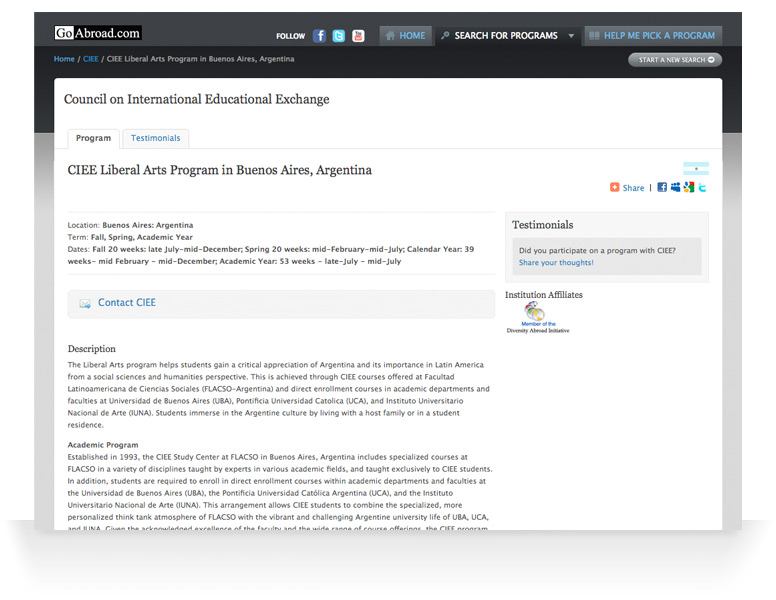 Search Results Page Advertisement Options