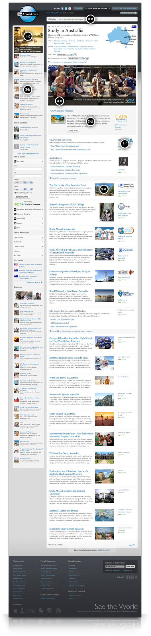 Search Results Page Advertisement Options