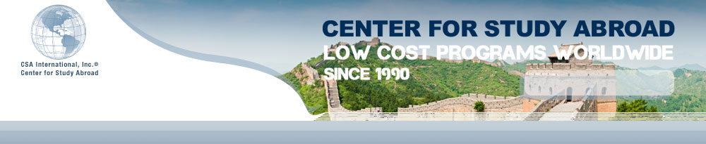 Center For Study Abroad(CSA) - Budget Academic Programs